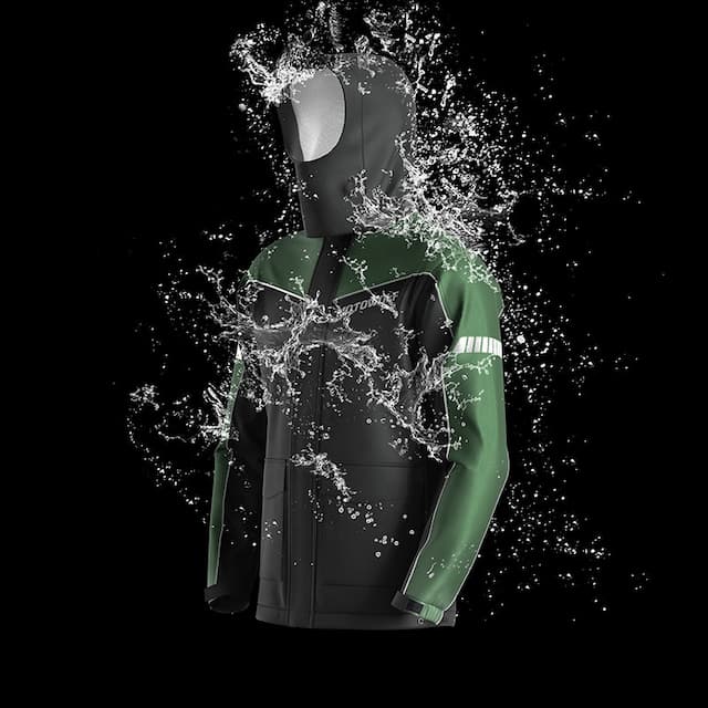 MOTOWOLF MDL0403B V4 Raincoats Genuine Product 100% Waterproof Olive