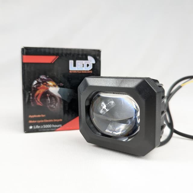 5 Functions LED Projector Lens Driving Fog Lights For Car And Motorcycle