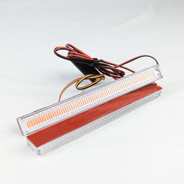 DRL police light blue red