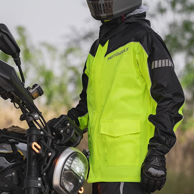 MOTOWOLF MDL0403B V4 Raincoats Genuine Product 100% Waterproof