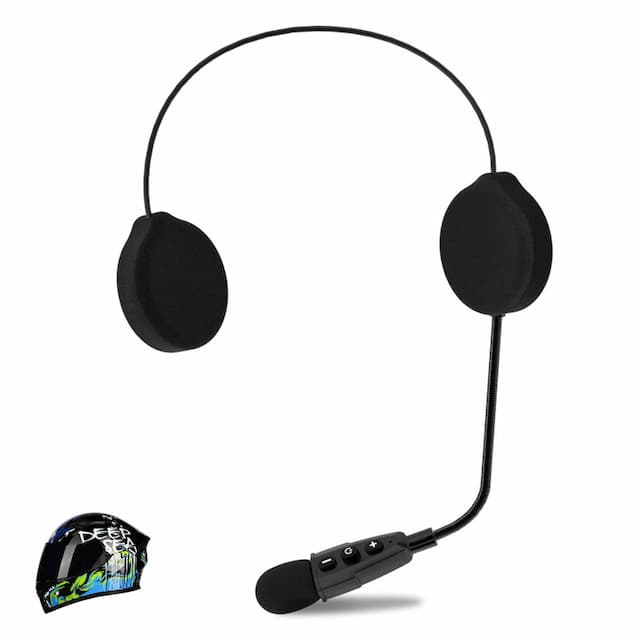 EJEAS E1+ Helmet Bluetooth Headset