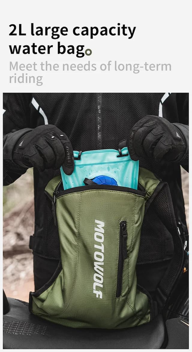 Motowolf Hydration Backpack MB7