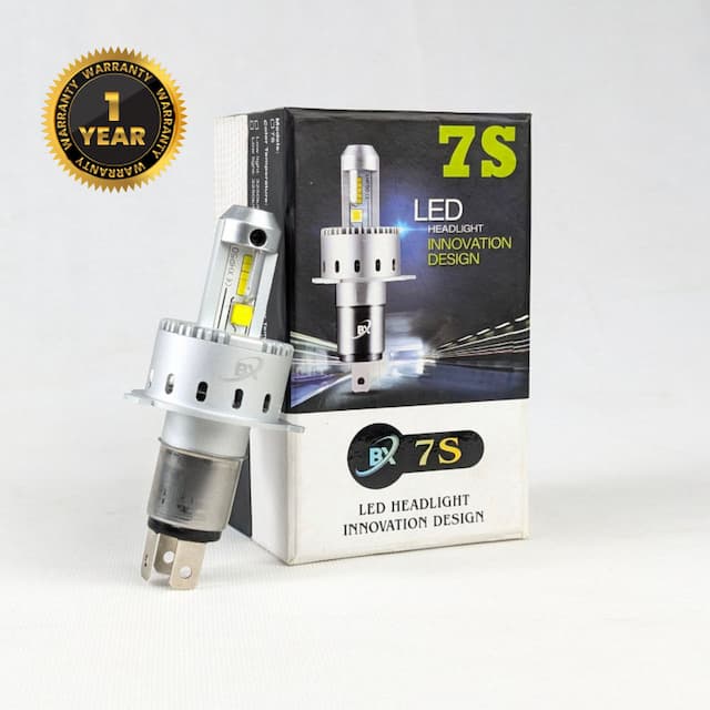 Authentic 7S LED Headlight For Motorcycle And Car H4 Socket 40W 8000 Lumen
