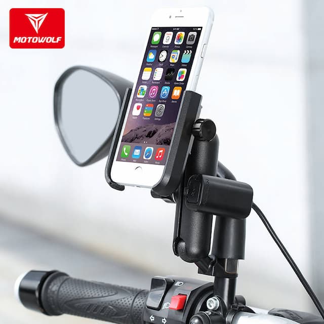 MOTOWOLF MDL2821 V3 Phone holders with Charger