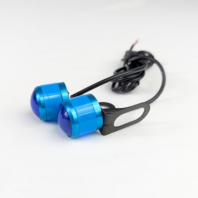 Bar End Light For Motorcycle Two Headlights Turn Signal LED Indicator Light or Handlebar Light for all bike