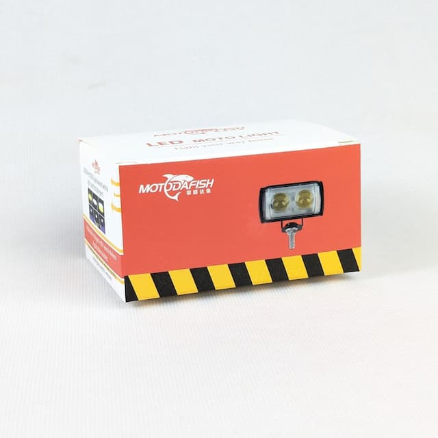 Single lens Projector Driving LED Fog Work Light 4 Color Light Projector Spotlight For Bike Car Jeeps White Yellow Mix Flash Bar Light