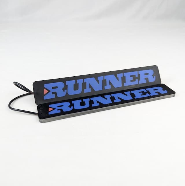 Bike Brand Name Logo LED Light