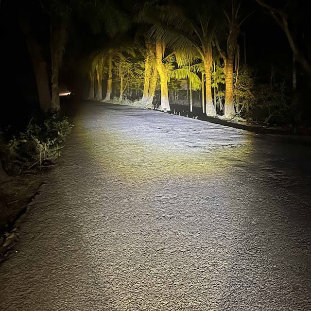 Two-color U1 LED Driving Fog Lights || Motorcycle LED Fog Lights Projector with External Lens Light