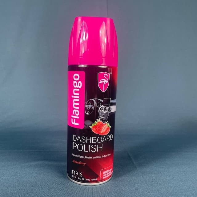 Flamingo Dashboard Polish 450 ml Strawberry Lemon Jasmine Flavour