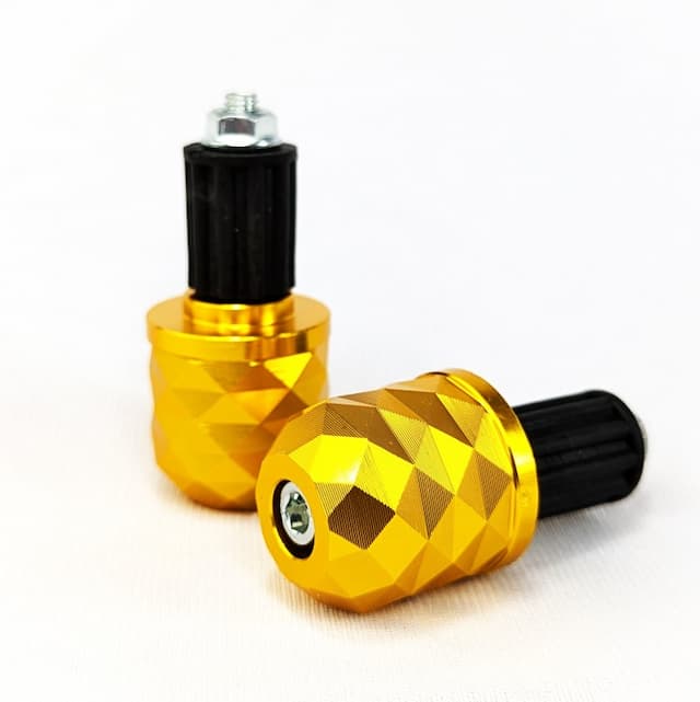 Diamond Shape Universal Handle Bar Grips or End Cap Plug Gutli For All Motorcycle