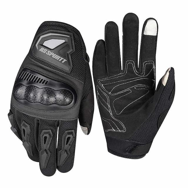 RS SPURTT Motorcycle Riding Gloves – Full Touchscreen Access