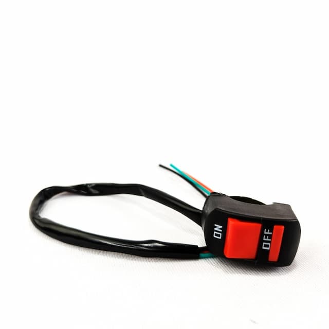 Universal Handlebar mount 3 Wire On Off switch