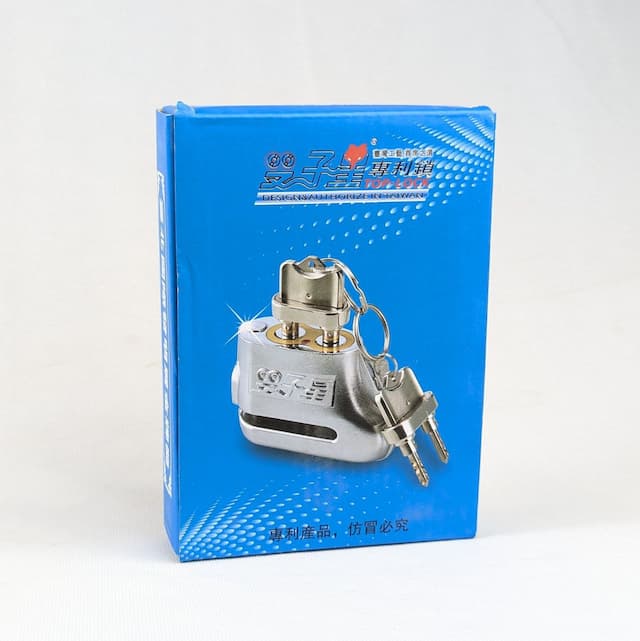 Anti Acid Heavy Duty Disc Lock (Blue Box)